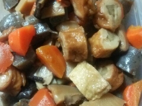 椎茸と人参とごぼう天とこんにゃくと揚げの煮物 レシピ 作り方 By 4045g 楽天レシピ 椎茸と人参とごぼう天とこんにゃくと揚げの煮物 レシピ 作り方 By 4045g 楽天レシピ